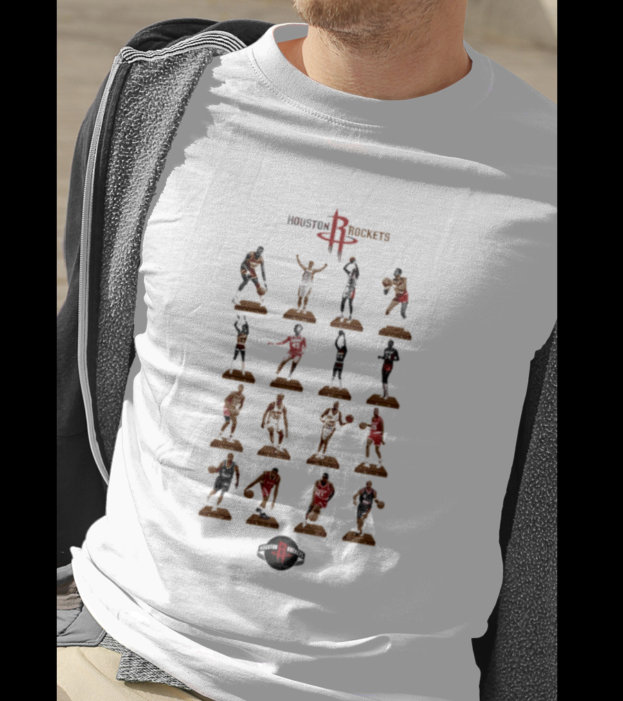 Houston Rockets Legends Hall Houston Rockets Basketball T-Shirt