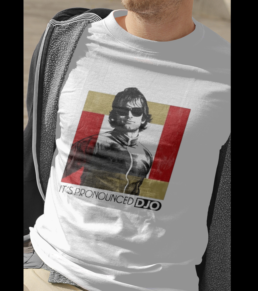 It's Pronounced Djo With Retro Style Sunglasses T-Shirt