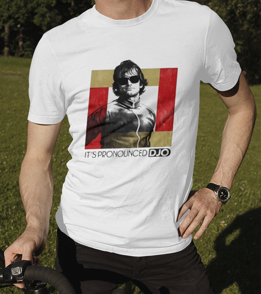It's Pronounced Djo With Retro Style Sunglasses T-Shirt