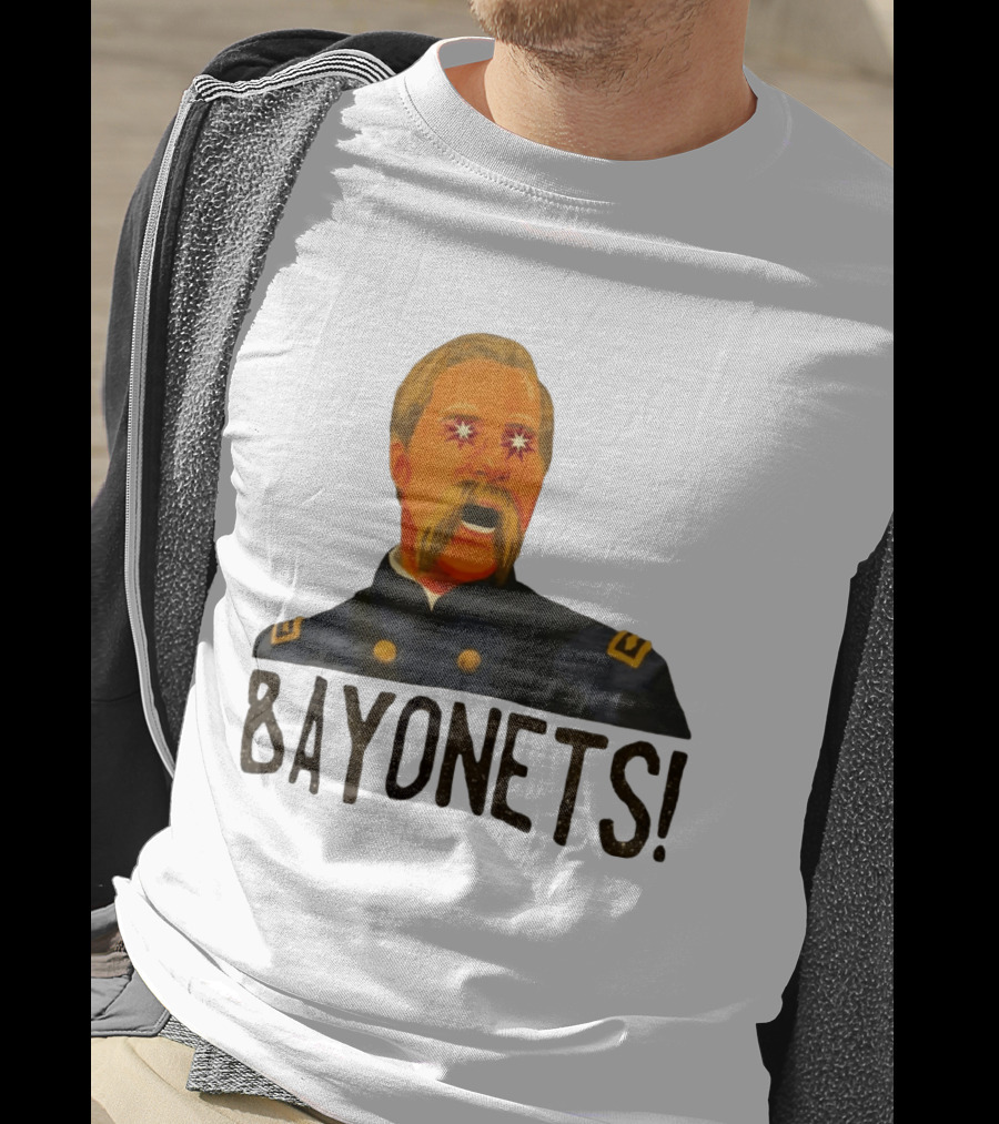 Bayonets Joshua Chamberlain Gettysburg Civil War T-Shirt