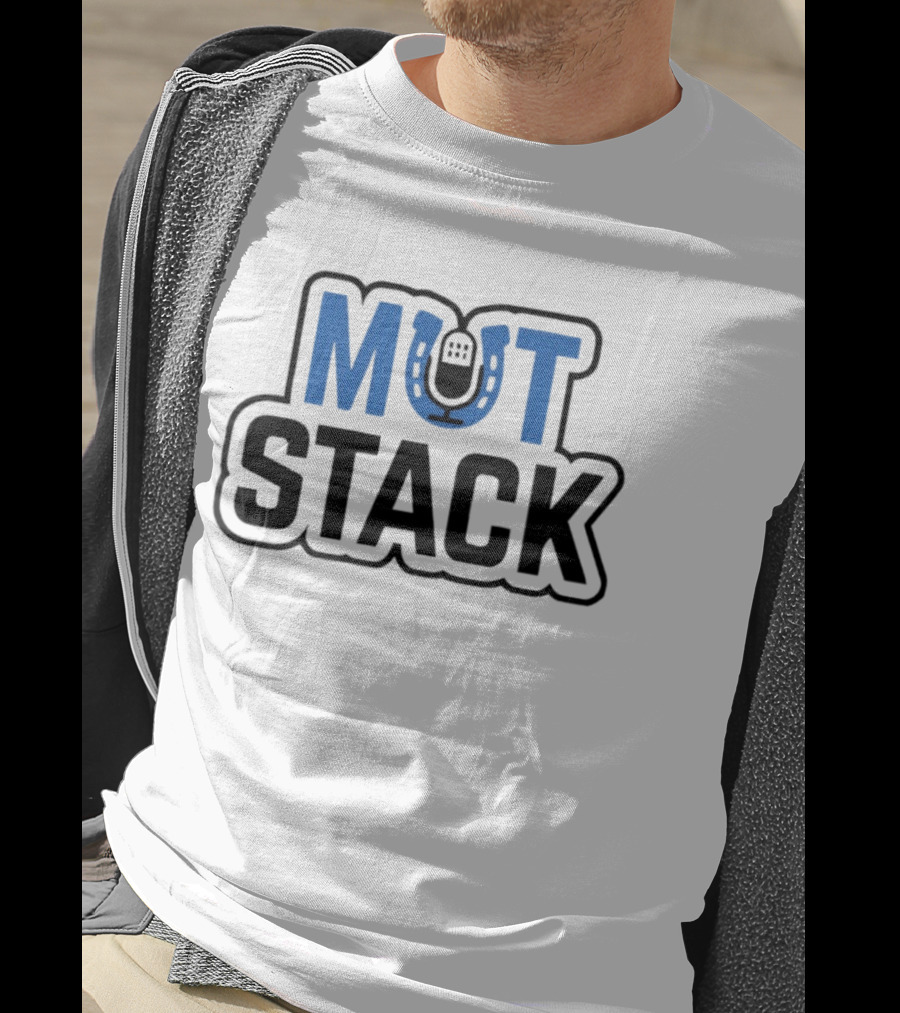 Mut Stack Madden Ultimate Team Podcast Football Microphone T-Shirt