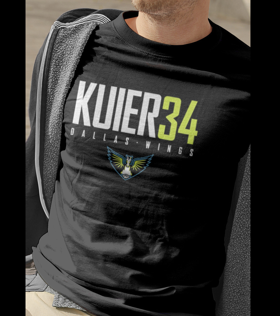 Kuier 34 Dallas Wings 2026 WNBA T-Shirt
