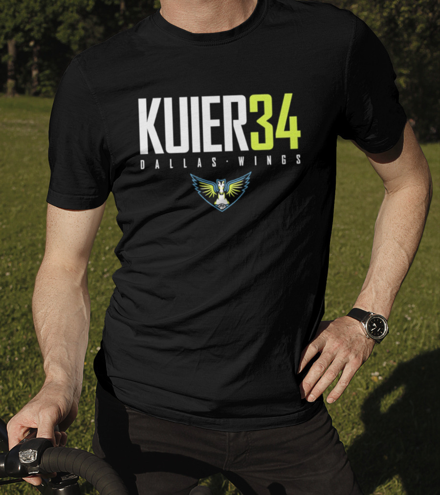 Kuier 34 Dallas Wings 2026 WNBA T-Shirt