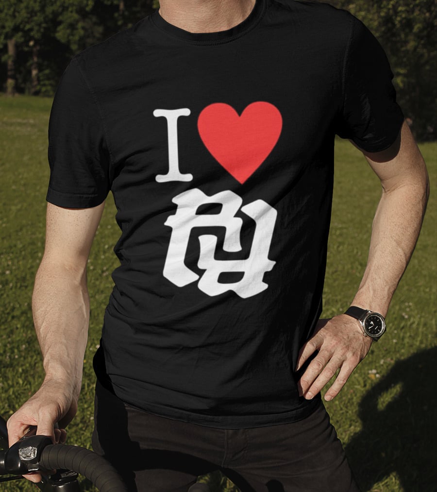 I Heart RR White T-Shirt