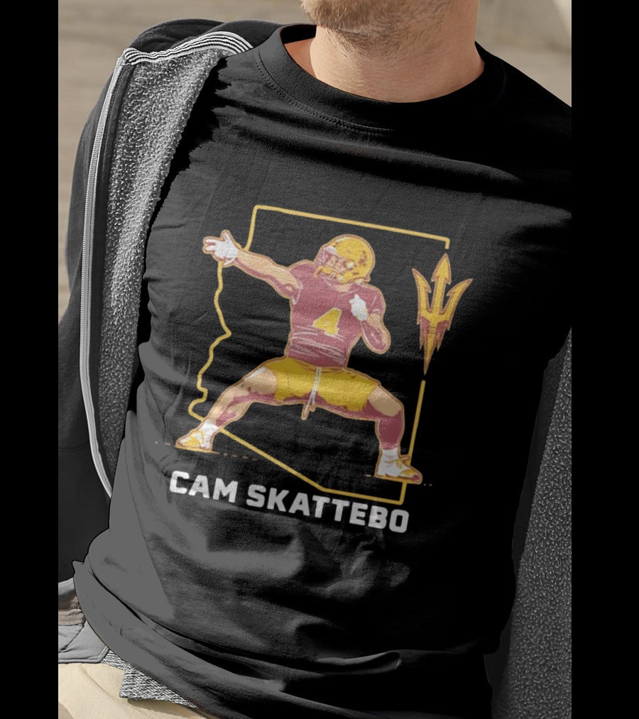 Cam Skattebo ASU Football Arizona State Sun Devils Star 2026 T-Shirt