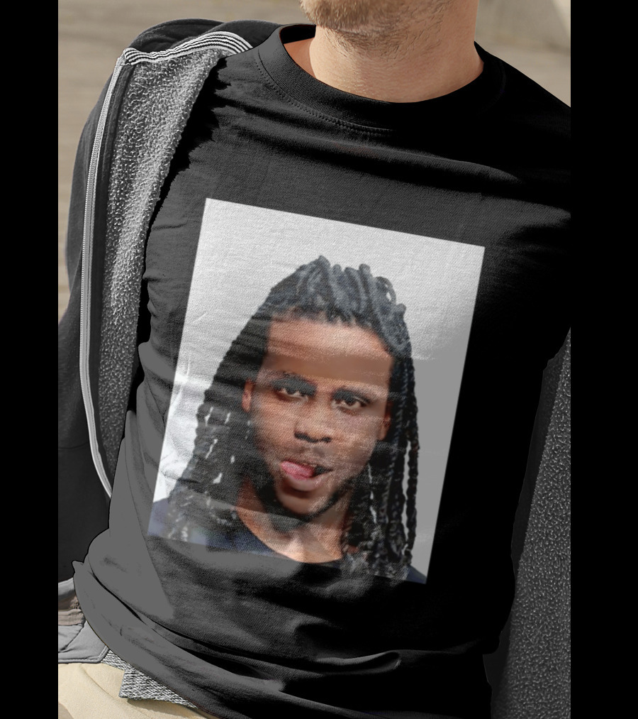 Chief Keef Shot Photo Dreadlocks Tongue Out T-Shirt