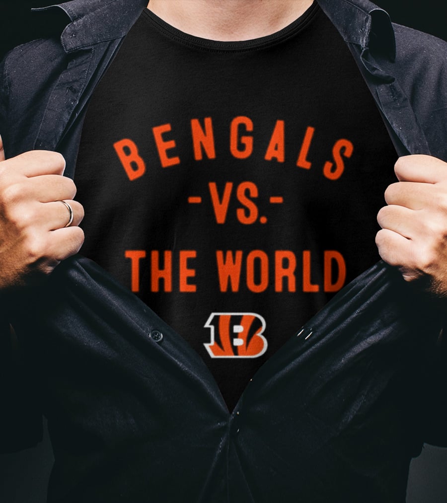 Bengals Vs The World 2026 Season Cincinnati Football T-Shirt