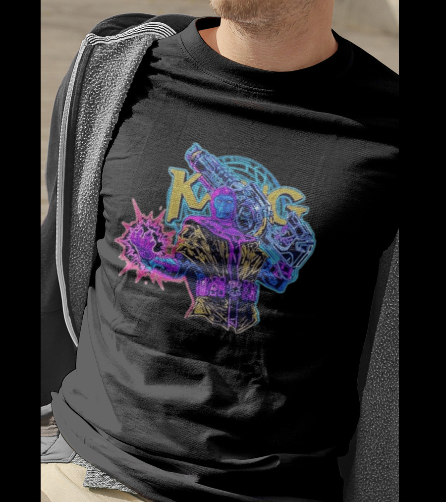 Kang The Conqueror Cinematic King Power Burst T-Shirt