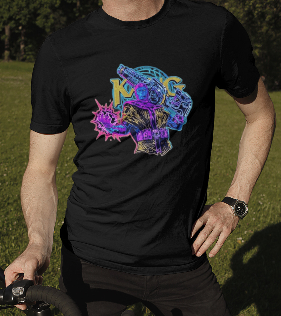 Kang The Conqueror Cinematic King Power Burst T-Shirt