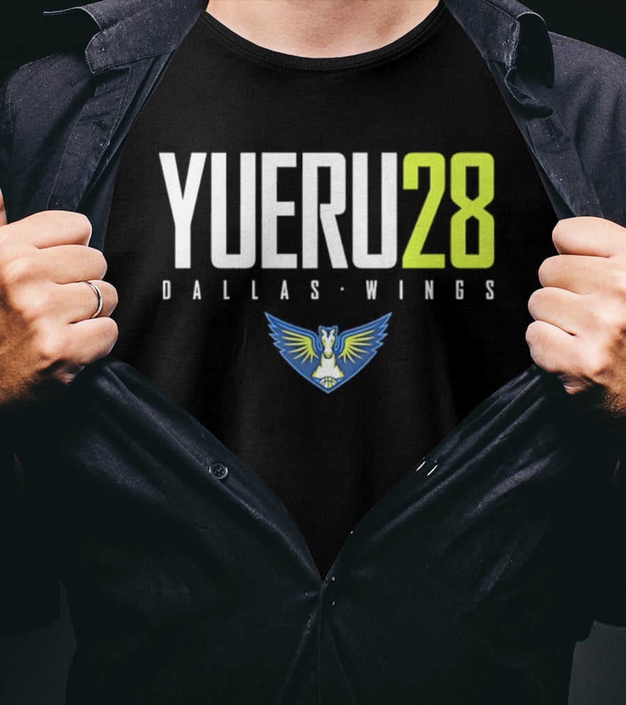 Yueru 28 Dallas Wings WNBA 2026 T-Shirt
