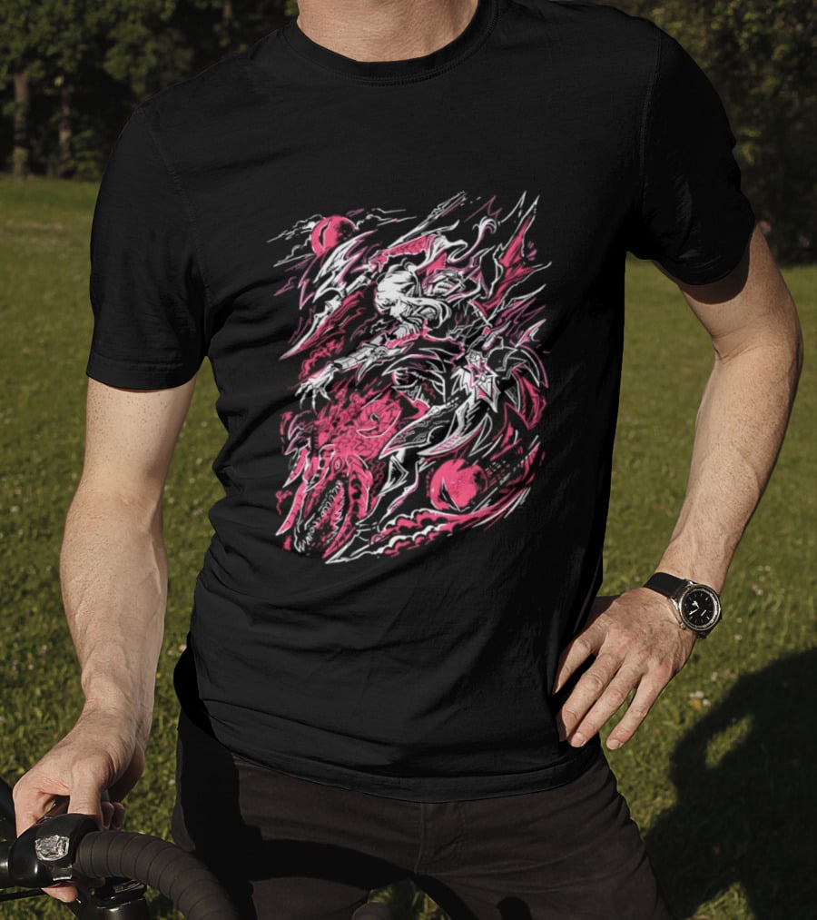 Dragon's Chosen Final Fantasy XIV Abstract Fantasy T-Shirt
