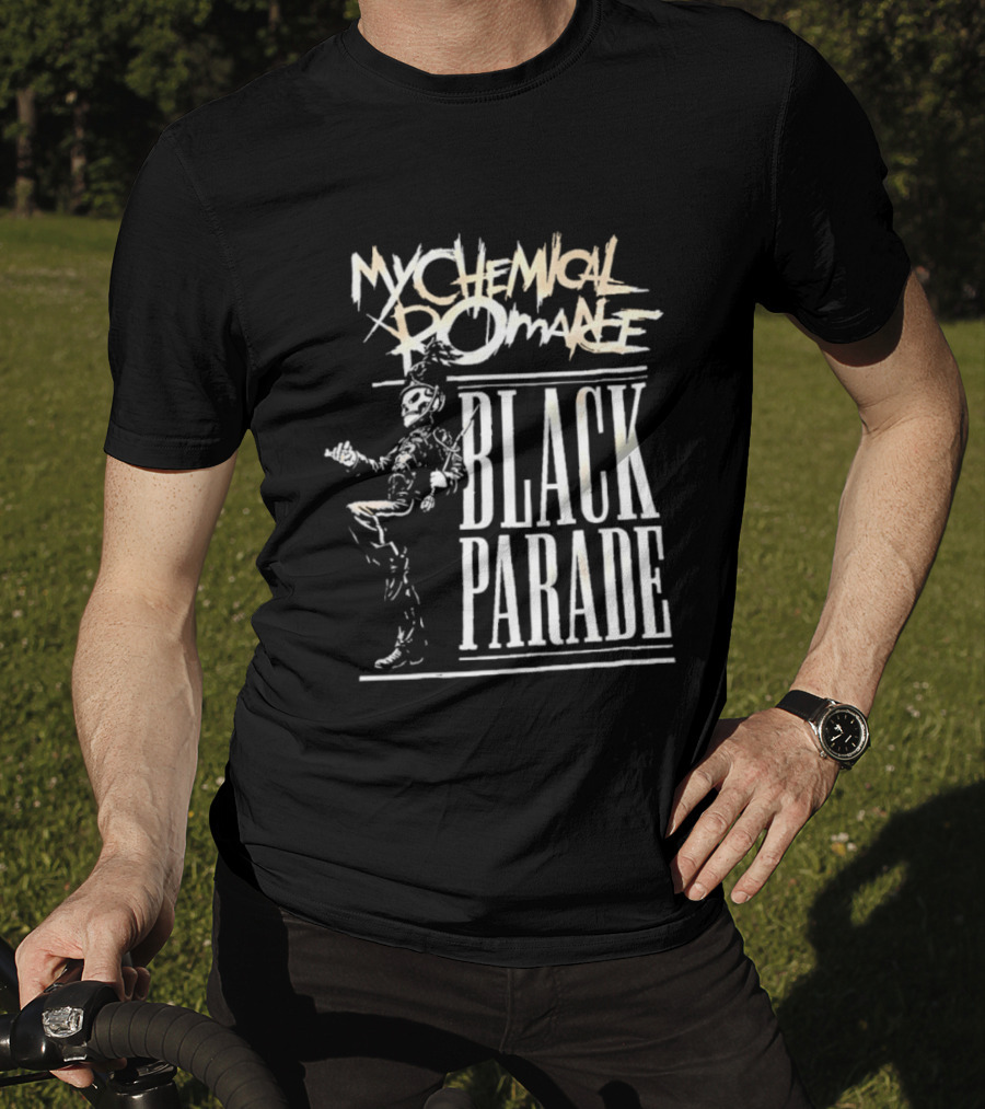 My Chemical Romance Black Parade Skeleton Marching Band T-Shirt