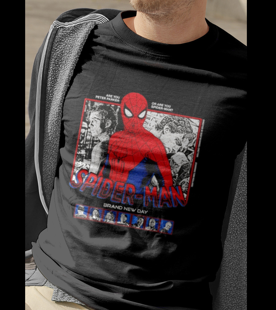 Spider Man Brand New Day Are You Peter Parker Or Are You Spider Man T-Shirt