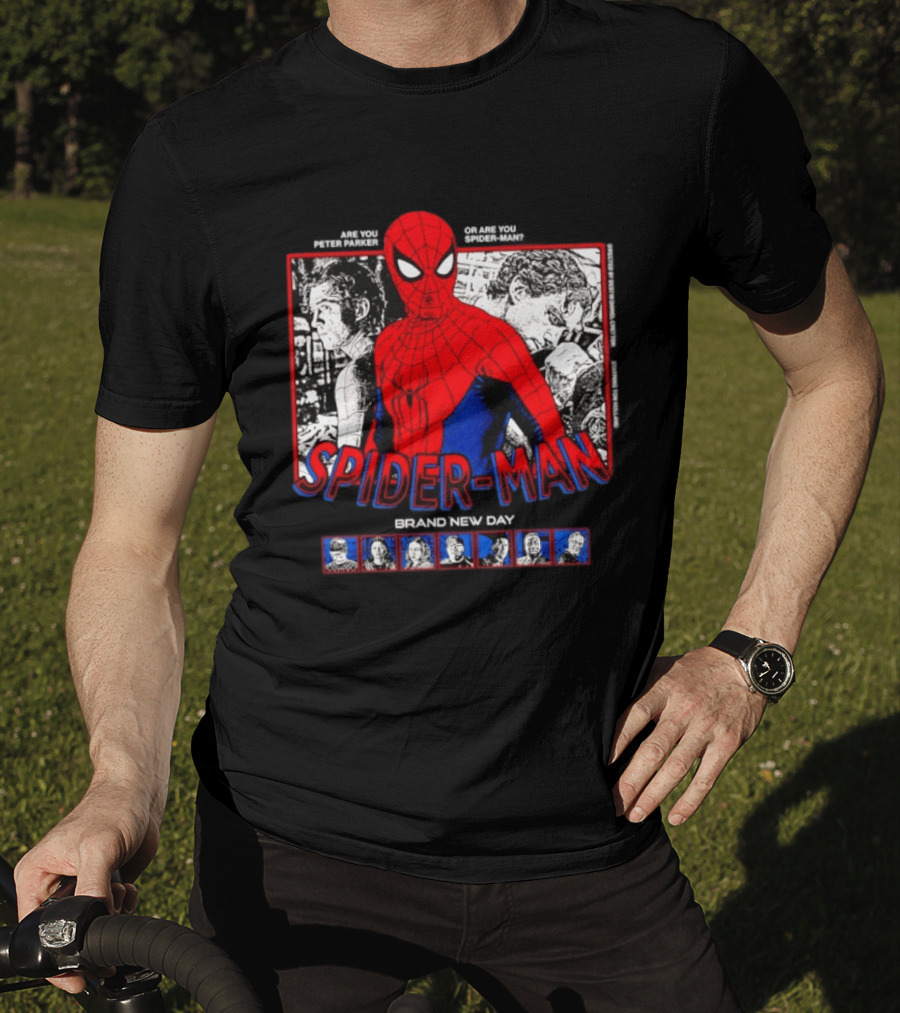Spider Man Brand New Day Are You Peter Parker Or Are You Spider Man T-Shirt