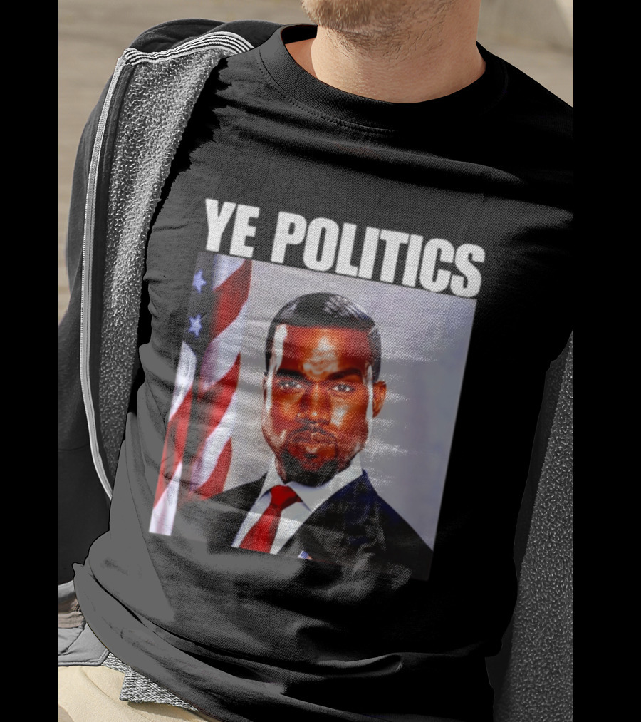 Ye Politics Kanye West American Flag T-Shirt