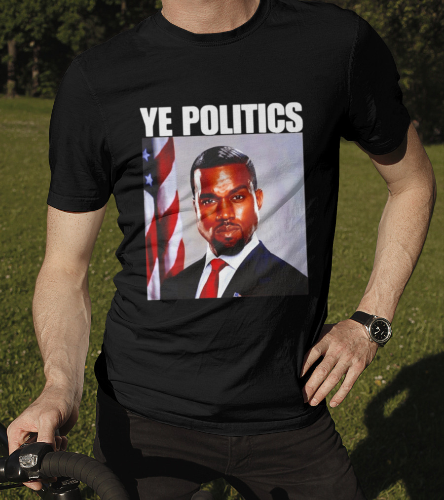 Ye Politics Kanye West American Flag T-Shirt