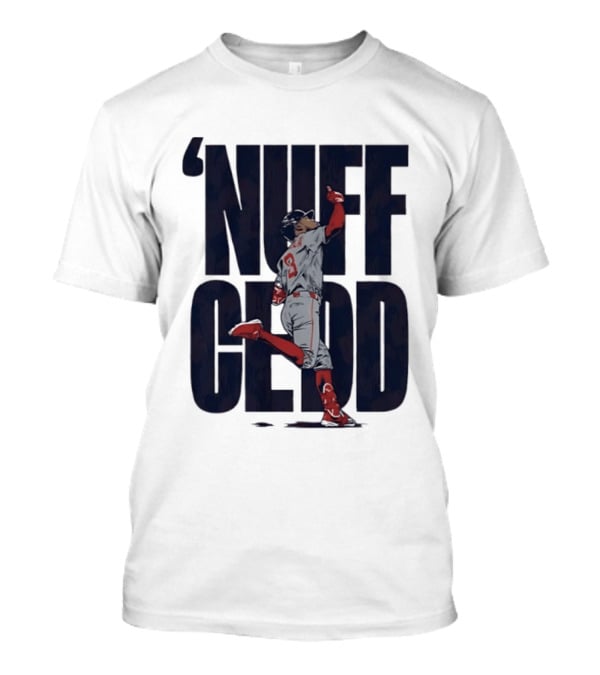 Nuff Cedd Ceddanne Rafaela Boston Baseball 2026 MLB Season T-Shirt