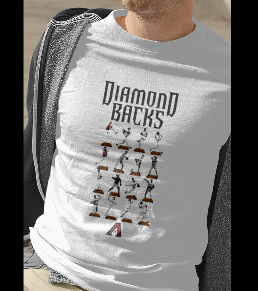 Diamondbacks Hall Of Fame MLB Baseball Legends Moments T-Shirt