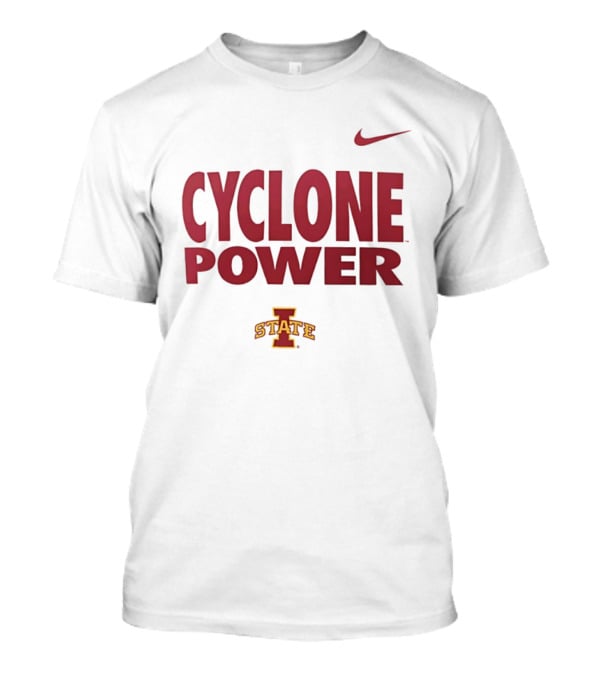 Cyclone Power Iowa State Nike Sports Fan Gear T-Shirt