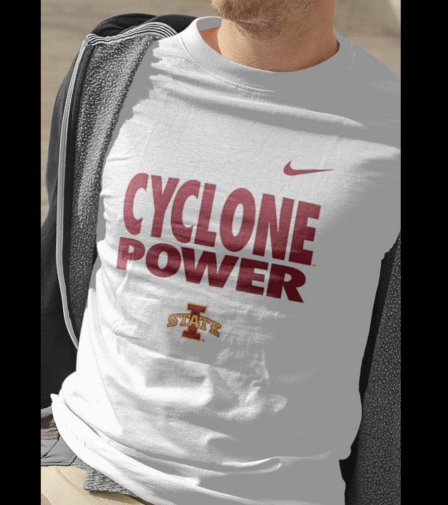 Cyclone Power Iowa State Nike Sports Fan Gear T-Shirt