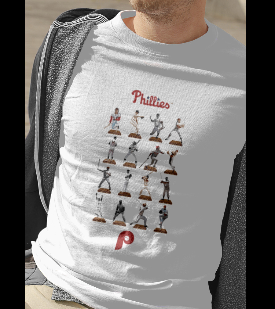 Philadelphia Phillies Legends Baseball Hall Of Fame Moments T-Shirt