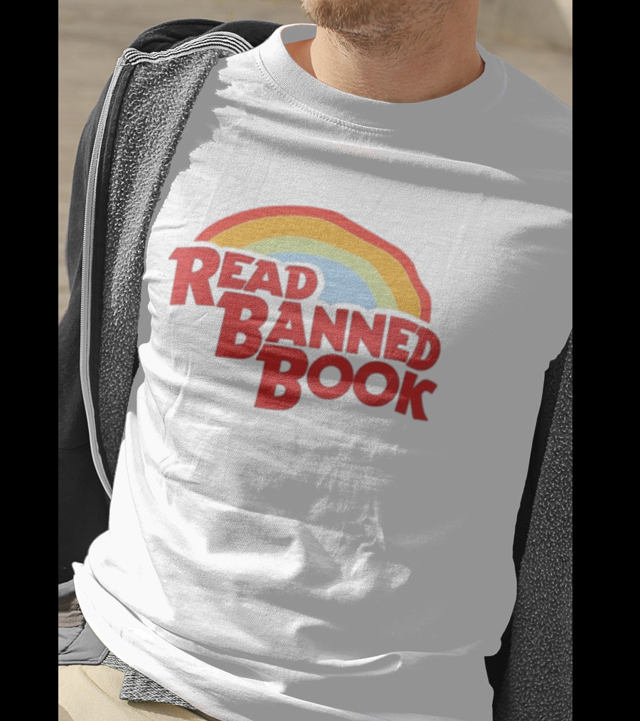 Read Banned Book Rainbow T-Shirt