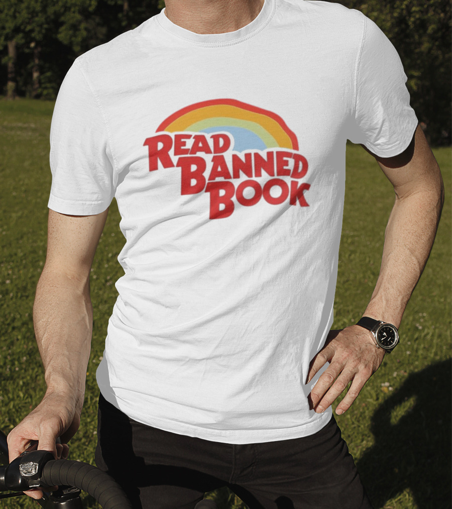 Read Banned Book Rainbow T-Shirt