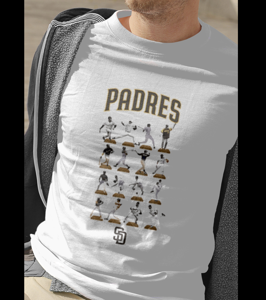 San Diego Padres Legends Hall Of Fame MLB Baseball Moments T-Shirt