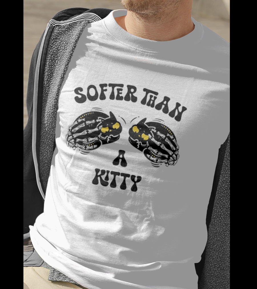 Softer Than A Kitty Skeleton Eyes T-Shirt