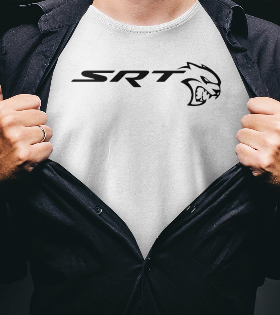 SRT Hellcat With Fierce Wildcat T-Shirt