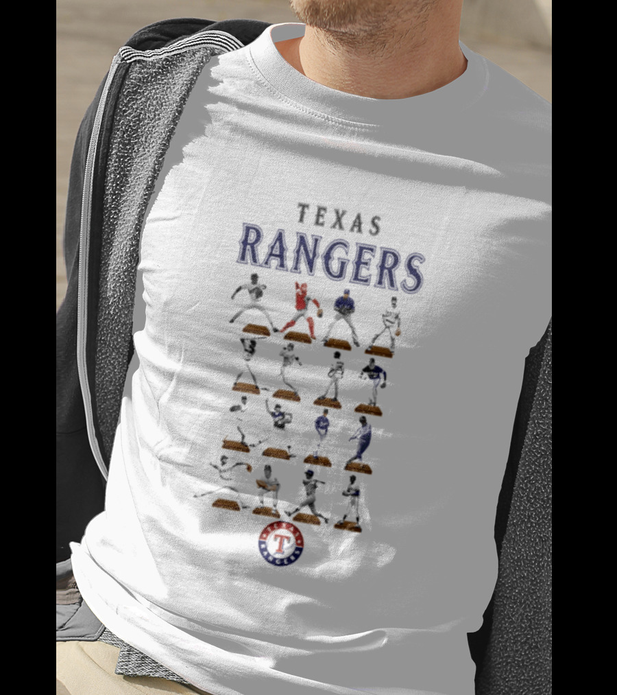 Texas Rangers Baseball Legends Hall Of Fame Moments MLB T-Shirt
