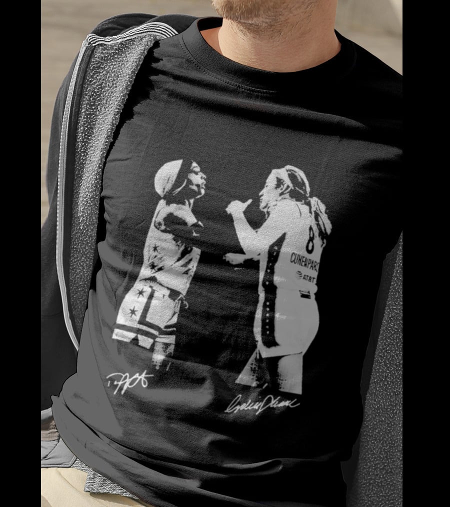 Sophie Cunningham DiJonai Is Dirty Rivalry Basketball Players Signature T-Shirt