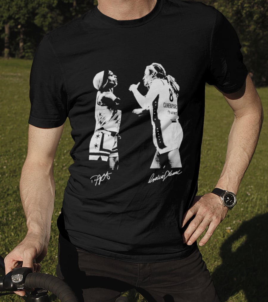 Sophie Cunningham DiJonai Is Dirty Rivalry Basketball Players Signature T-Shirt