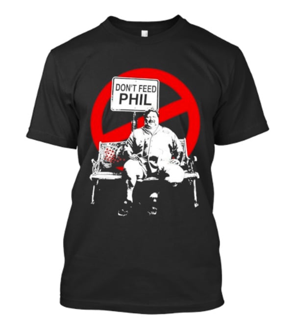 Viva La Bam MTV Reality TV Don't Feed Phil Bench Red Circle T-Shirt