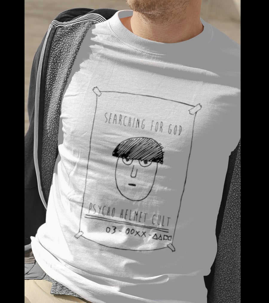 Psycho Helmet Cult Searching For God 03 000X AX50 T-Shirt