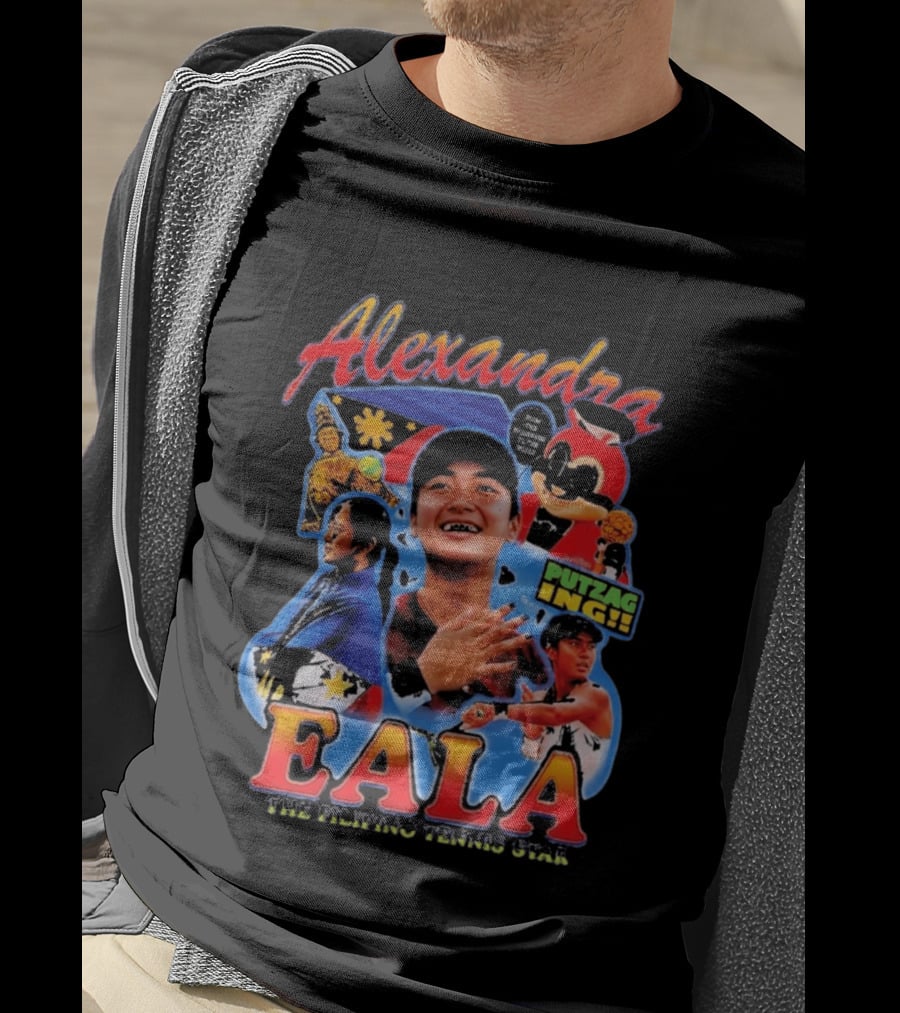 Alexandra Eala Filipino Tennis Star Putzag Ing! T-Shirt
