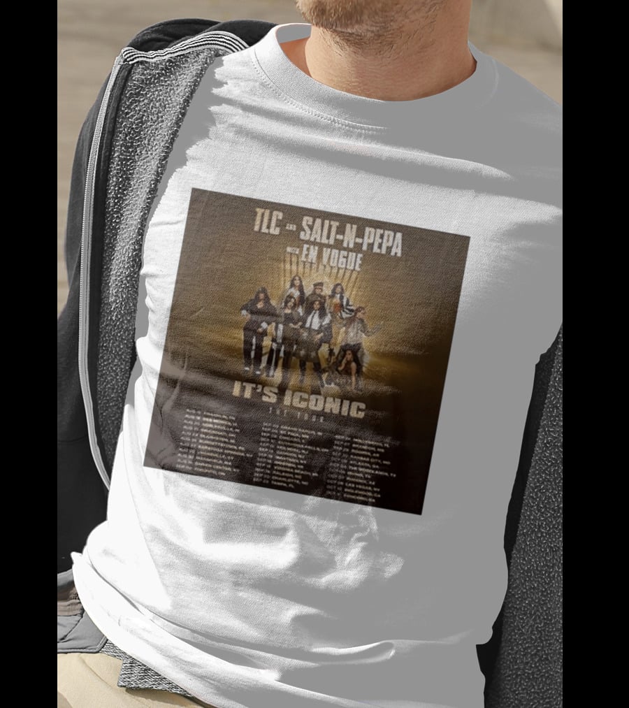TLC Salt N Pepa En Vogue It's Iconic Tour Dates 2023 T-Shirt