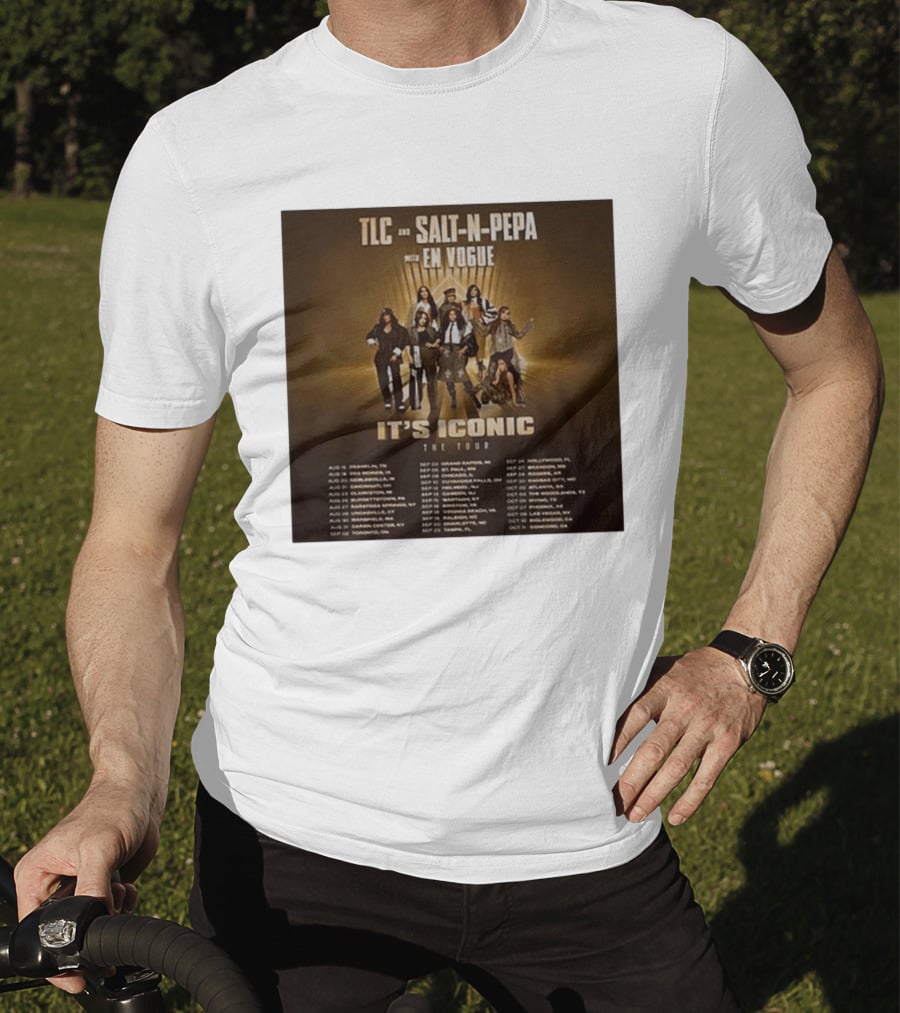 TLC Salt N Pepa En Vogue It's Iconic Tour Dates 2023 T-Shirt
