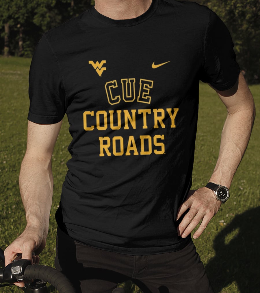 West Virginia Mountaineers CUE COUNTRY ROADS Nike T-Shirt