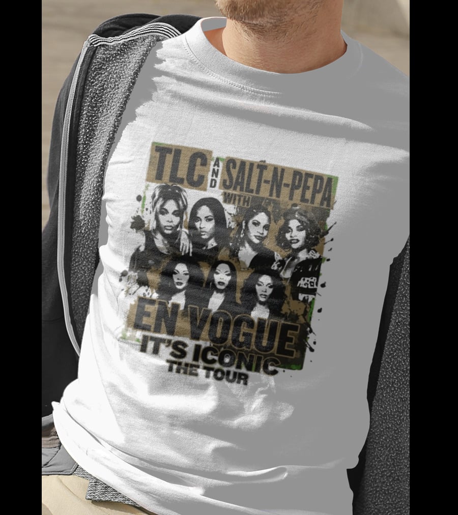 TLC Salt N Pepa With En Vogue It's Iconic The Tour T-Shirt
