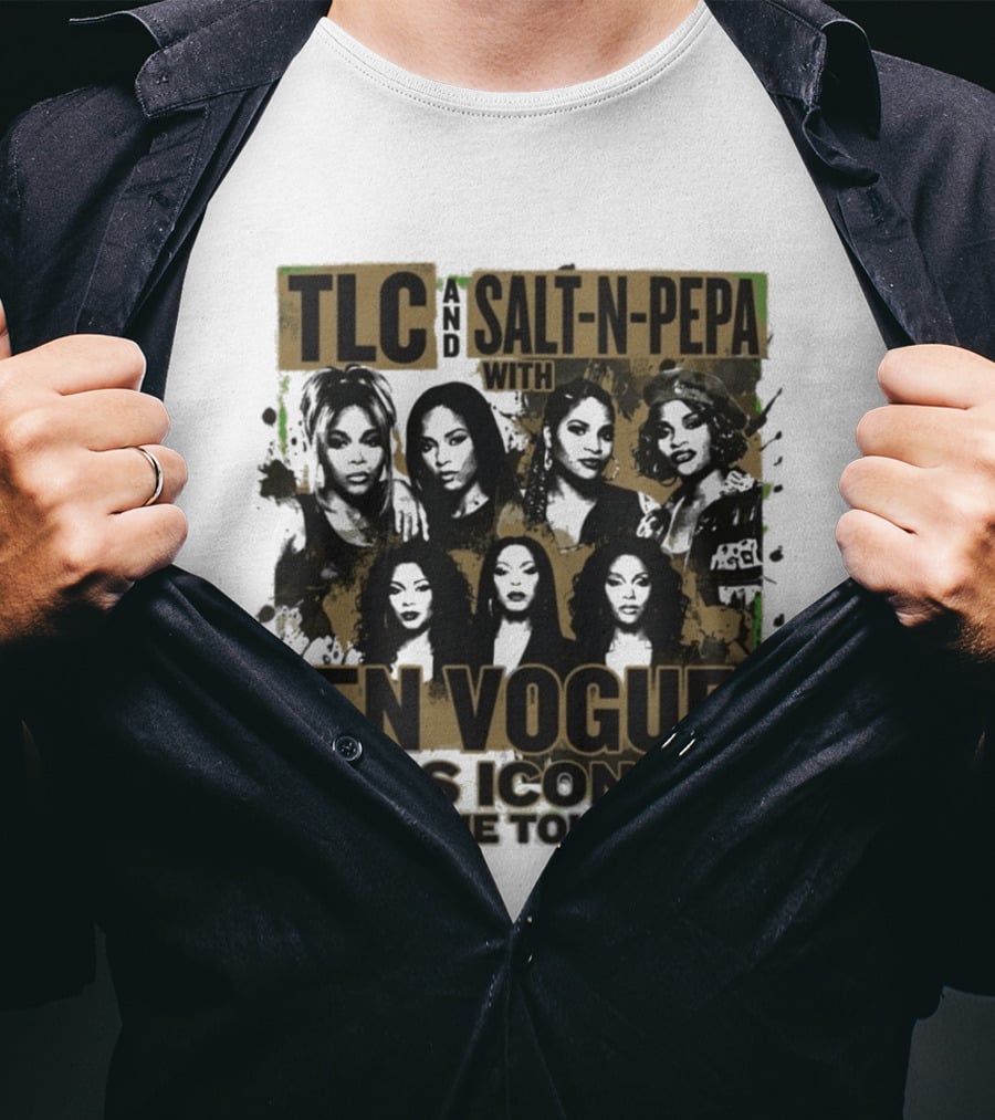 TLC Salt N Pepa With En Vogue It's Iconic The Tour T-Shirt