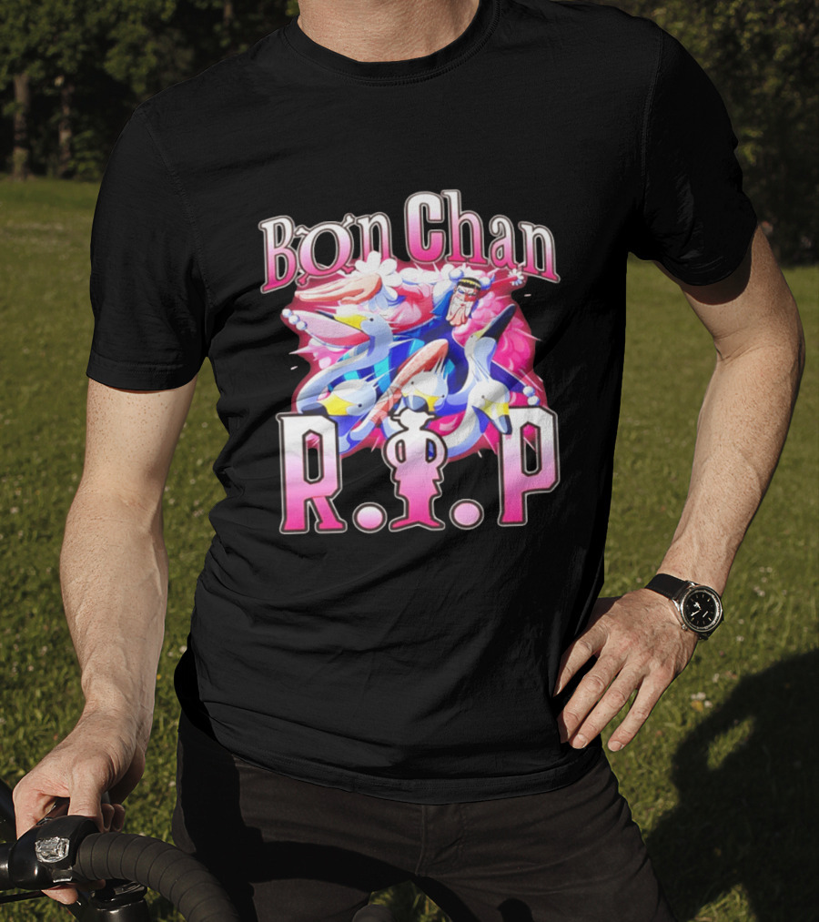 Bon Chan RIP One Piece Bentham Manga Swan Ballet Warlord T-Shirt