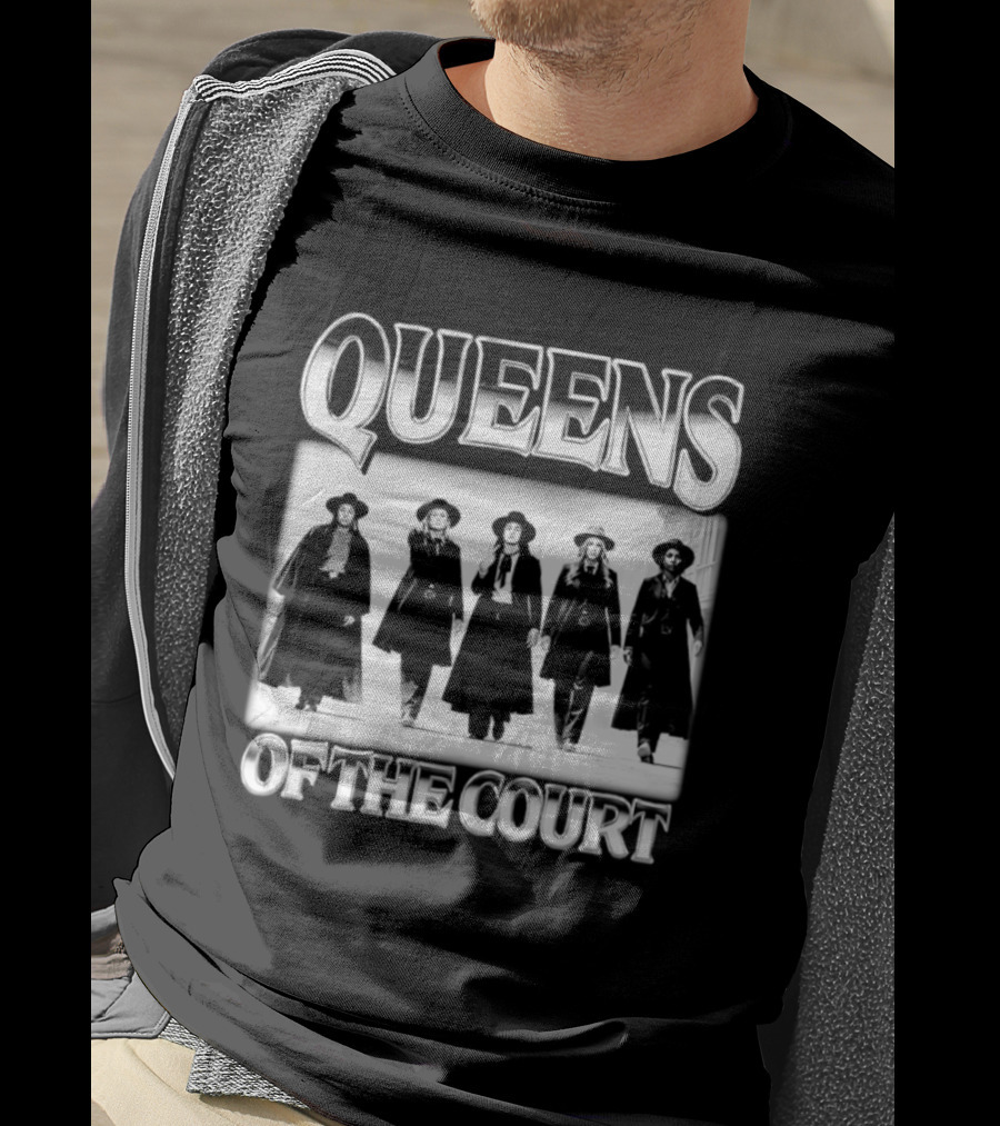 Indiana Fever Queens Of The Court Basketball Team Legends T-Shirt