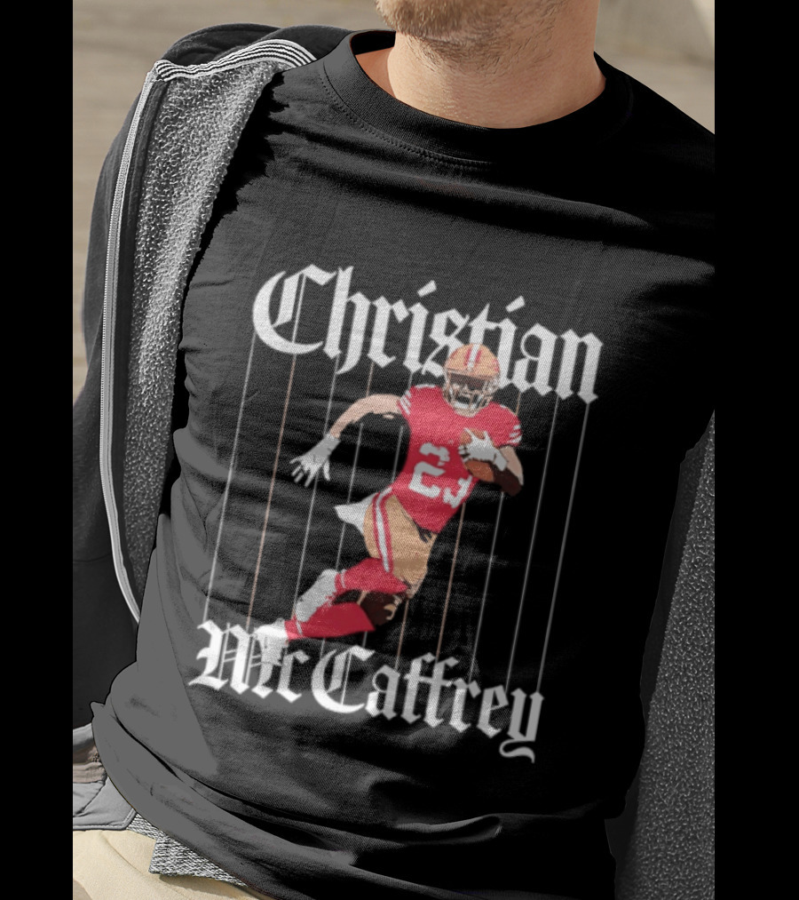 Christian McCaffrey 23 San Francisco 49ers Running Back T-Shirt