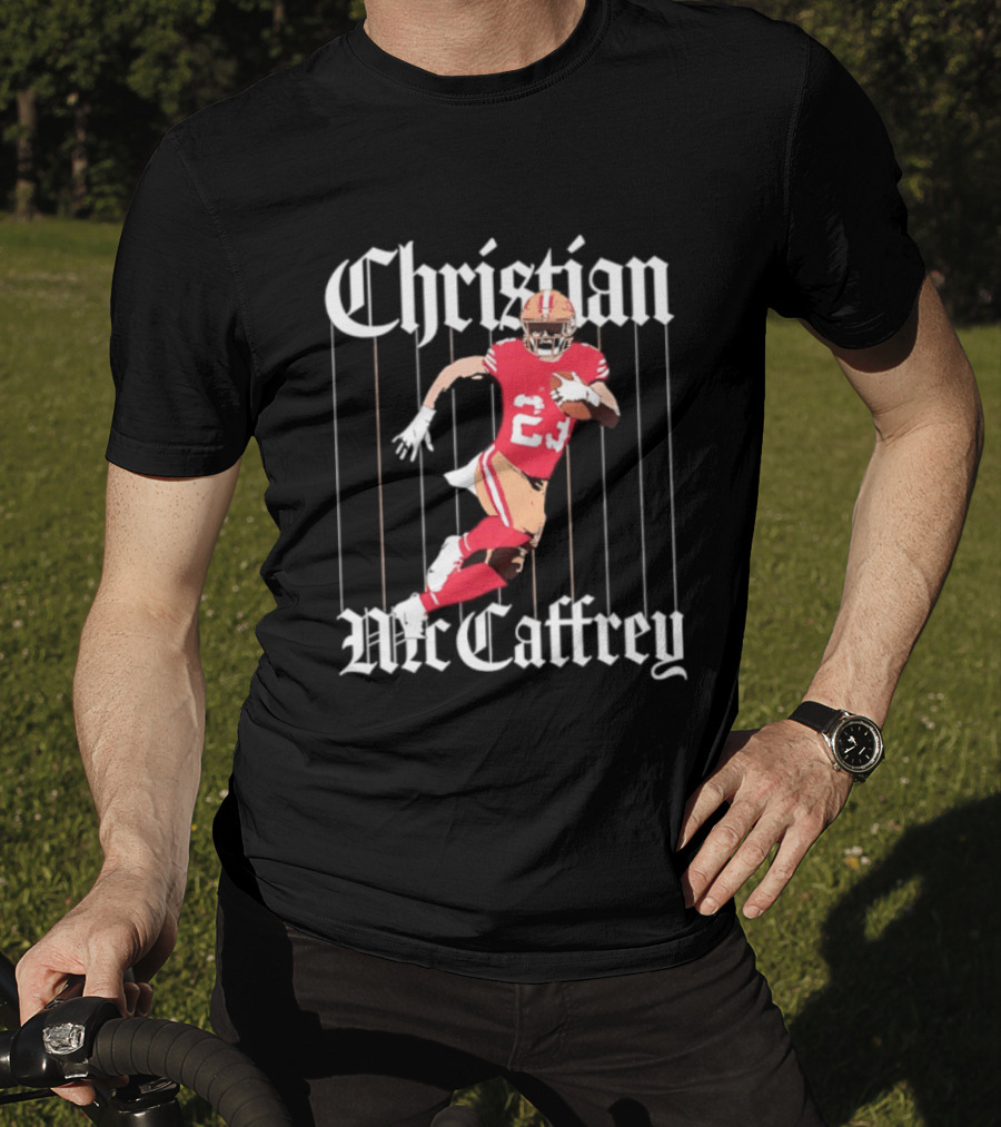 Christian McCaffrey 23 San Francisco 49ers Running Back T-Shirt