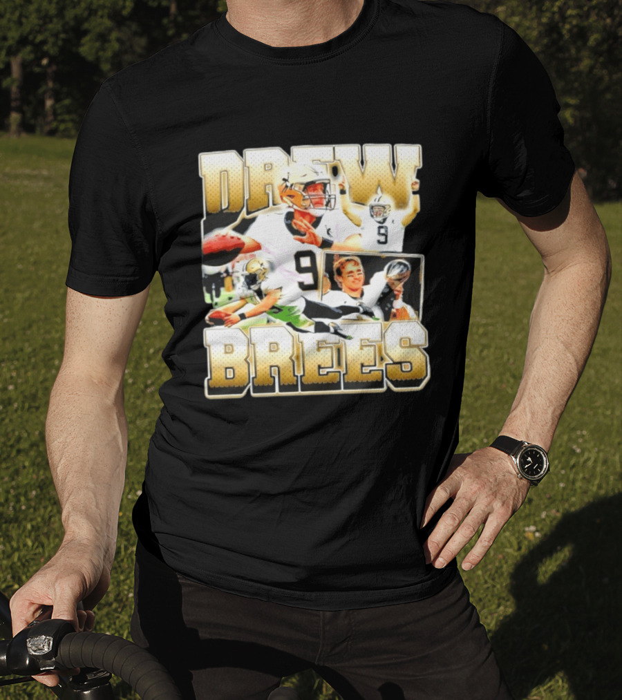 Drew Brees 9 New Orleans Saints Legend T-Shirt
