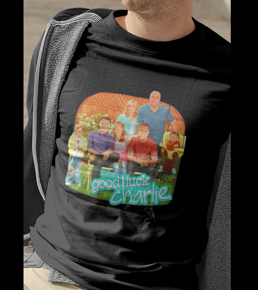 Chaos Closet Good Luck Charlie Family Parody Kirk Charlie T-Shirt