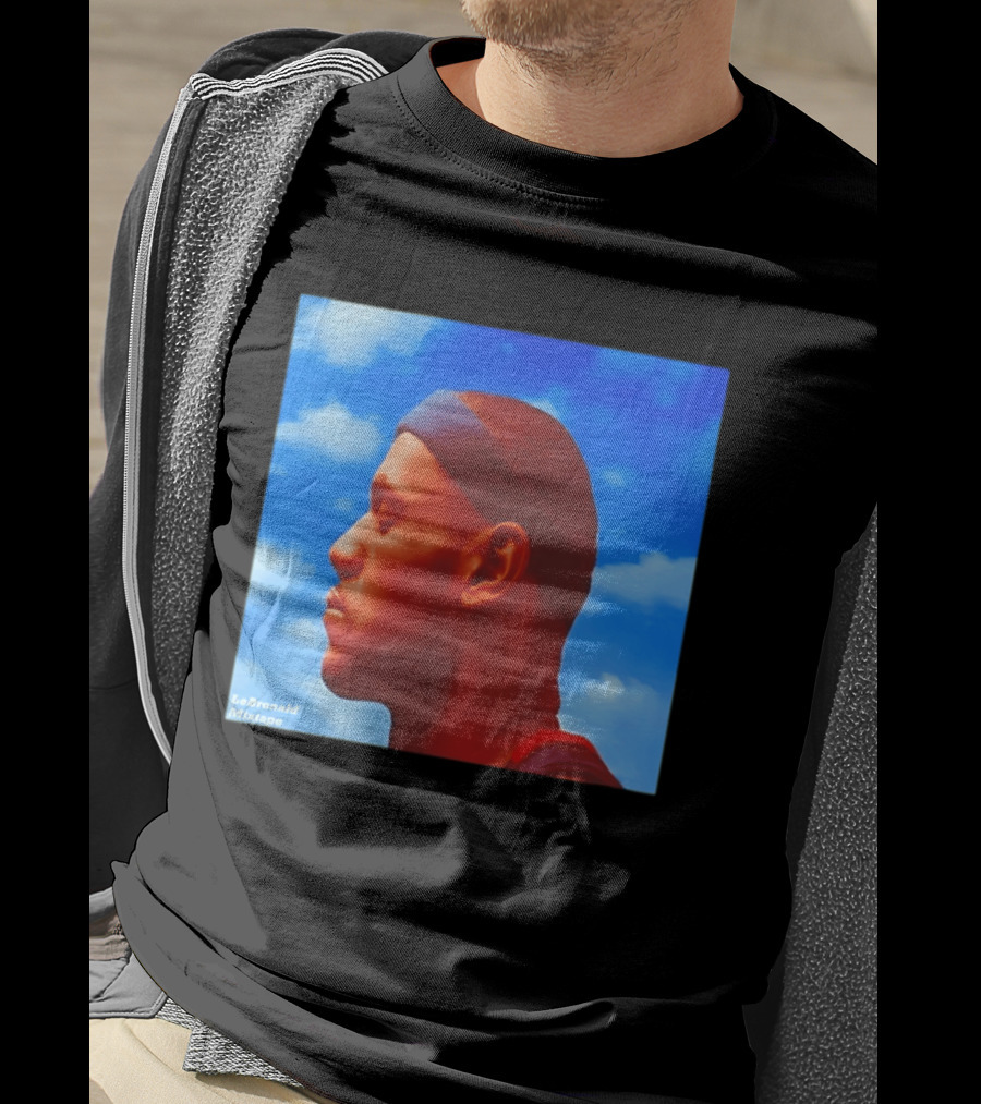 LeBron James LeBronald Mixtape Nothing Was LeSame Los Angeles Lakers Sky T-Shirt