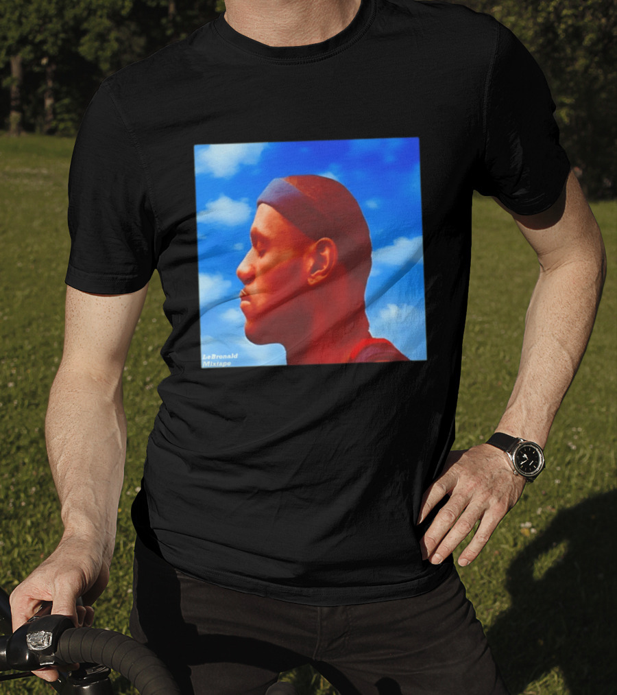 LeBron James LeBronald Mixtape Nothing Was LeSame Los Angeles Lakers Sky T-Shirt