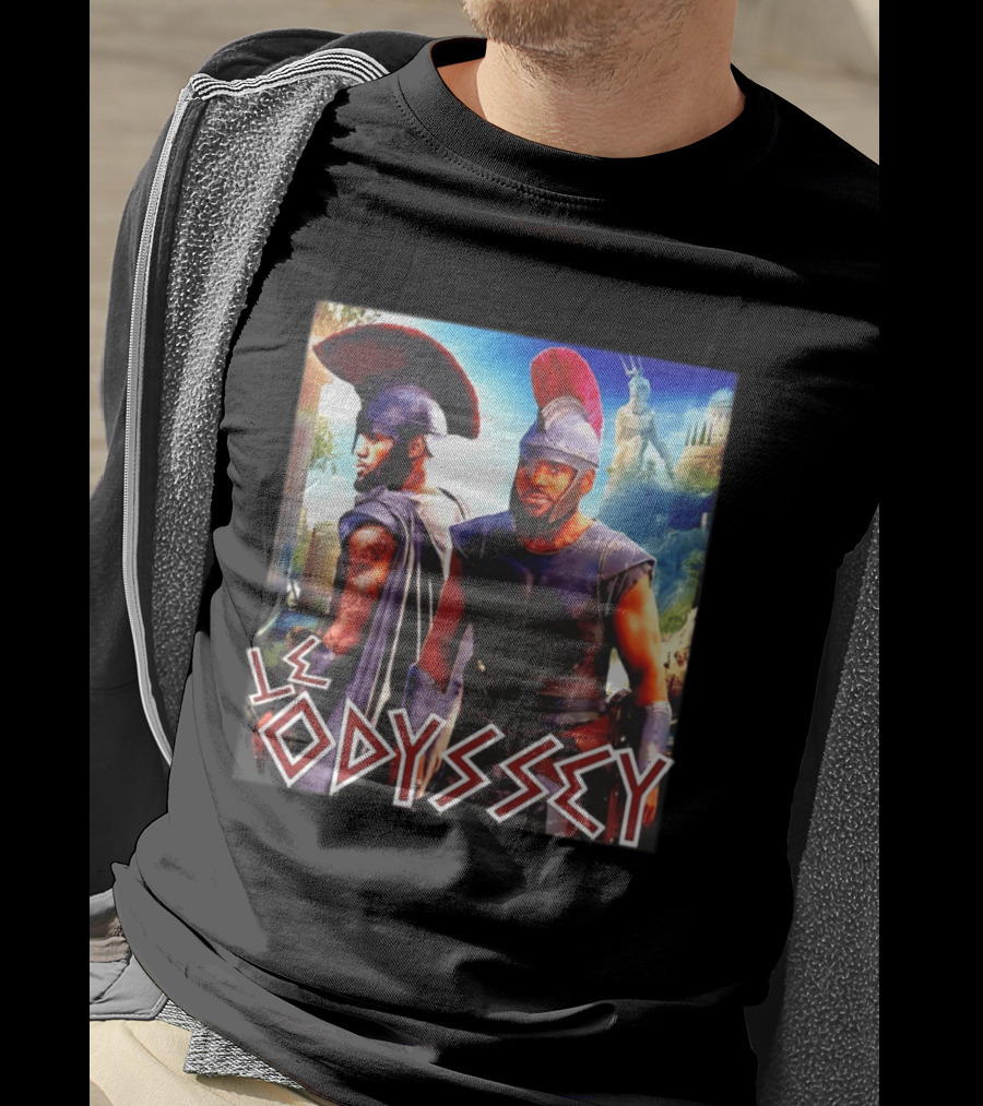 LeOdyssey LeBron James Greek Mythology Adventure T-Shirt